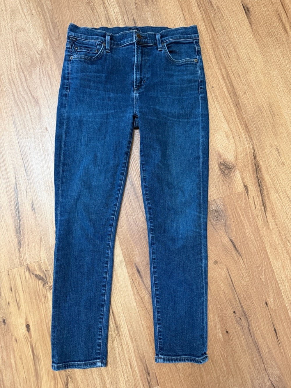 Citizens of Humanity skinny cropped high-rise jeans, size 28
